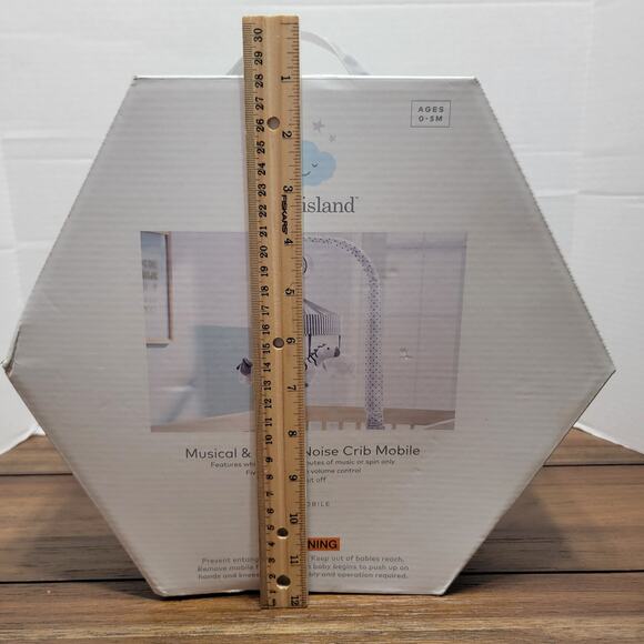 Cloud Island Musical & White Noise Crib Mobile - NEW - Picture 7 of 9